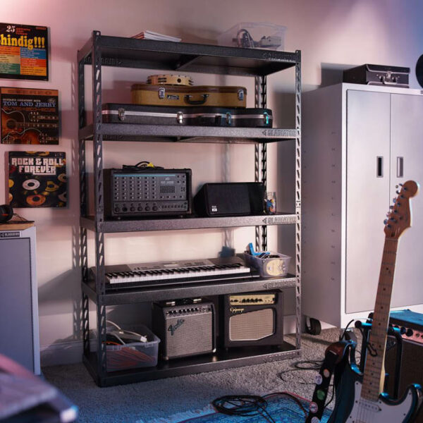 BOX PREPARATION WITH STEEL SHELVING GARAGE MANIA