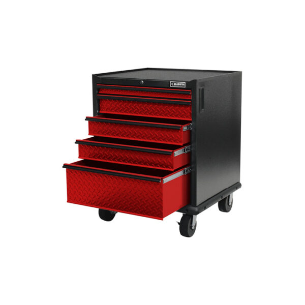 Red mobile toolbox for Garage Mania tools GAGD275DDR