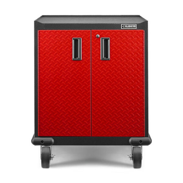 GAGB272DDR GLADIATOR GEARBOX CARRELLO SU RUOTE ROSSO