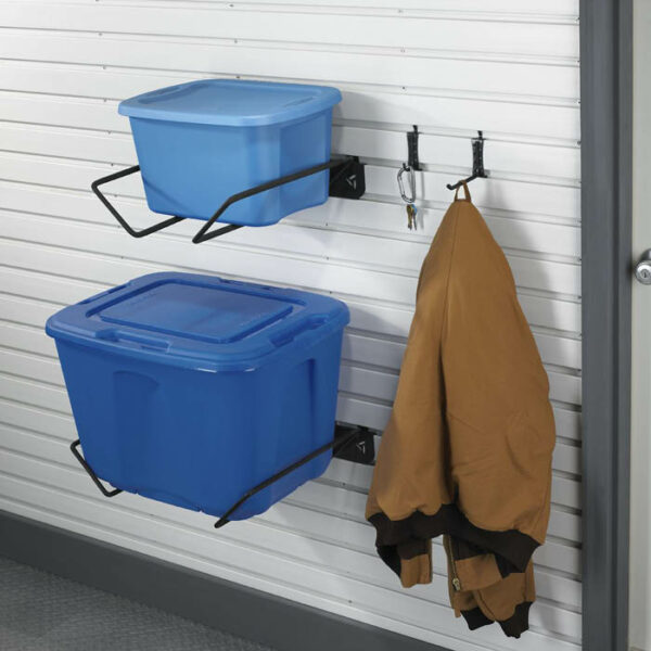 HOOKS FOR SPACE-SAVING CONTAINERS GARAGE MANIA