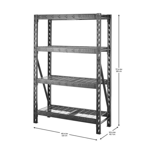 GARS484TEG METAL SHELF MEASURES