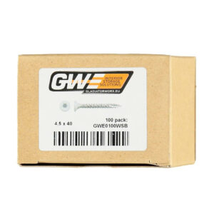 GWE0100WSB SCREWS IN COLOR pack of 100 Garage Mania