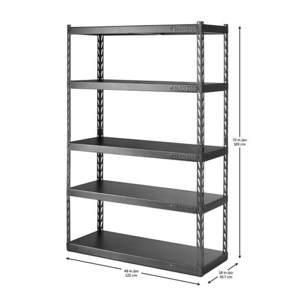 METAL SHELVING GARAGE MANIA MEASURES