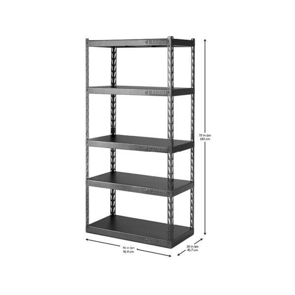 Metal shelf Garage Mania GARK365TGG measures