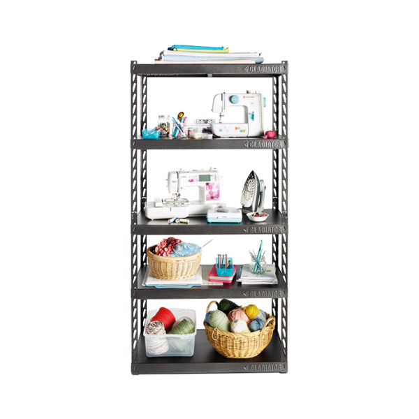 Garage Mania GARK365TGG space-saving metal shelf