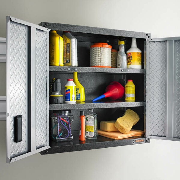 wall-mounted tool cabinet