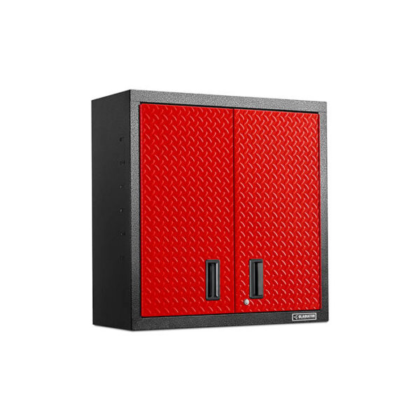 Red wall cabinet with two doors GAWG302DDR Garage Mania