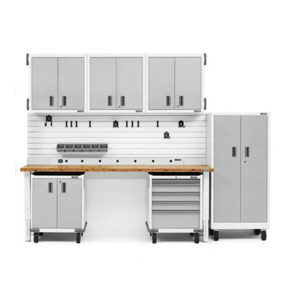 GATB302DZW workstation with cabinet