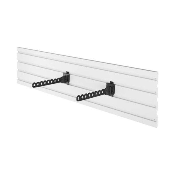 Two coat hooks on the wall panel Gladiator - Garage Mania